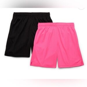 Athletic Works Boys Performance Shorts, 2-Pack